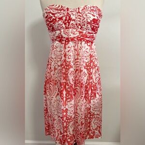 Shoshanna Silk Strapless Dress NWT